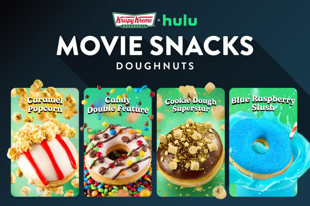 Krispy Kreme Serves Up Movie Magic with Hulu-Inspired Doughnuts