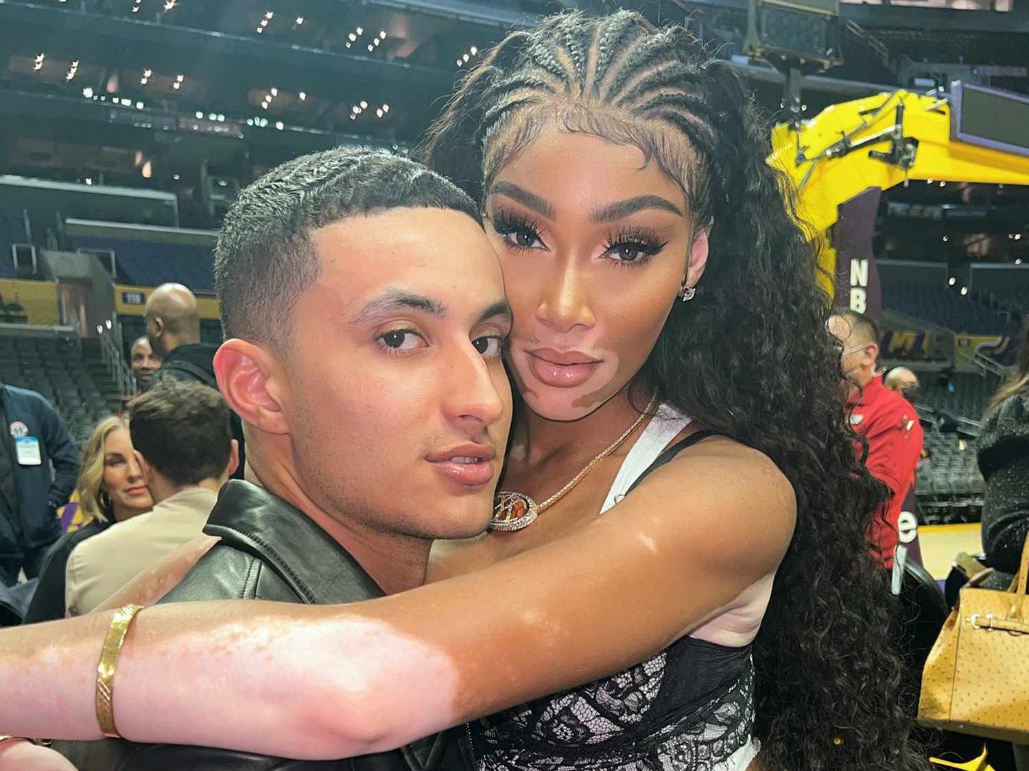 Kyle Kuzma Pops the Question to Winnie Harlow with an Epic Engagement!