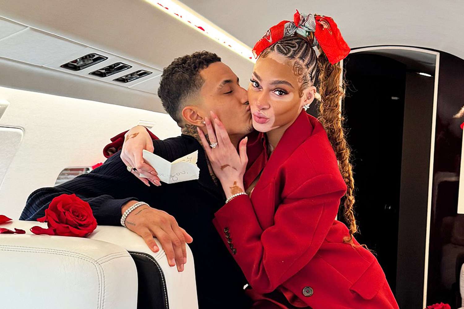 Love in the Spotlight: Winnie Harlow and Kyle Kuzma’s Dreamy Engagement