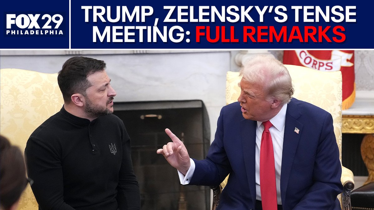 Trump’s White House Throwdown with Zelensky Ends Abruptly