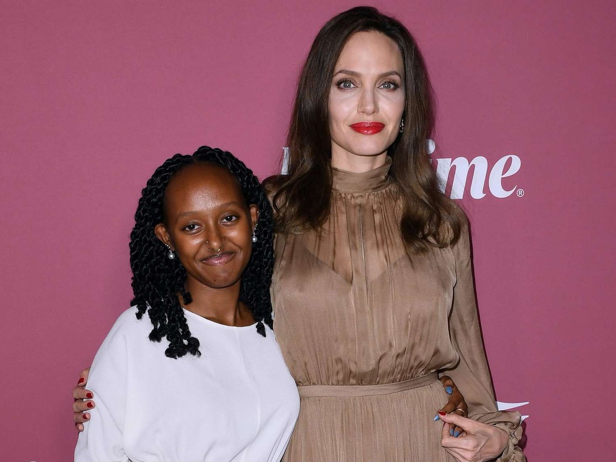 Angelina Jolie and Zahara Tackle Period Poverty with Heartfelt Brunch Intervention