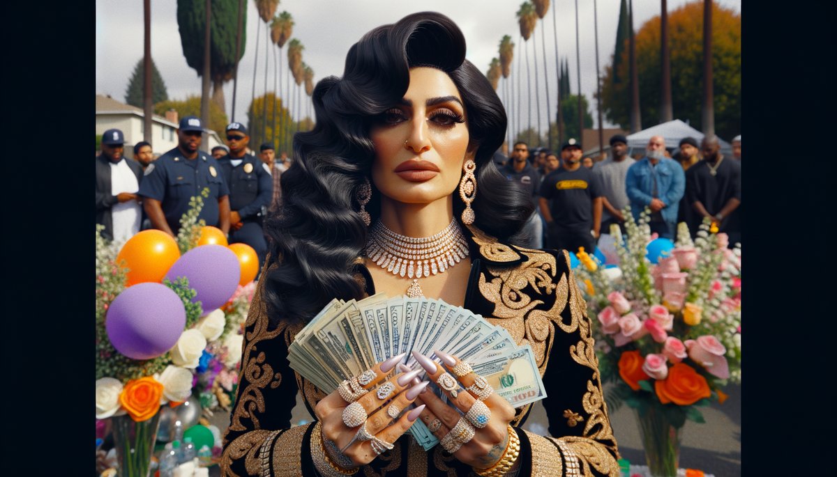 Cash, Clout, and Controversy: Lil Ronnie’s Baby Mama Mourns in Her Own Way