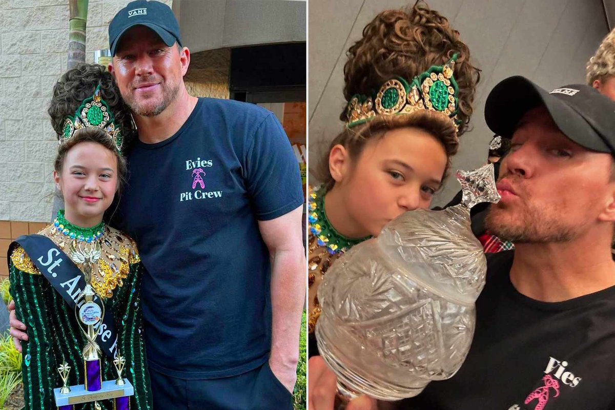 Channing Tatum and Daughter Everly Rock Out at Kelsea Ballerini Concert in L.A.