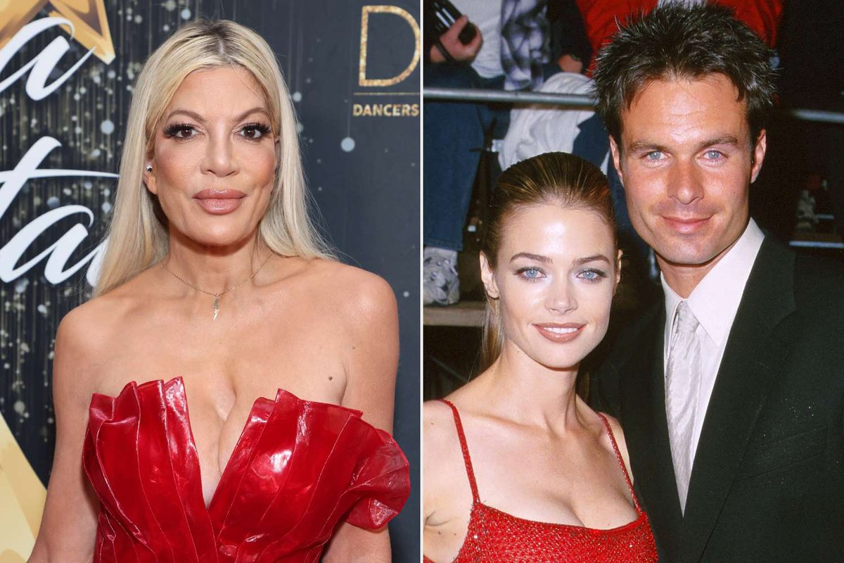 Denise Richards and Tori Spelling Unravel Their ’90s Love Triangle with Patrick Muldoon