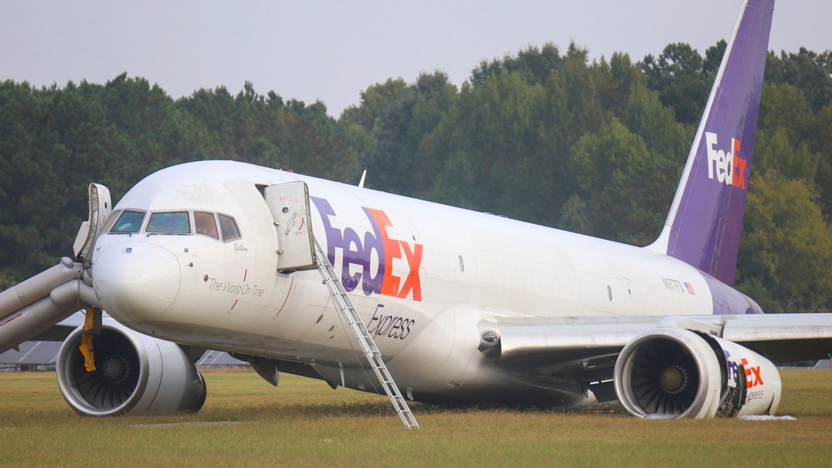 FedEx Plane Catches Fire Mid-Flight, Crew Saves the Day!