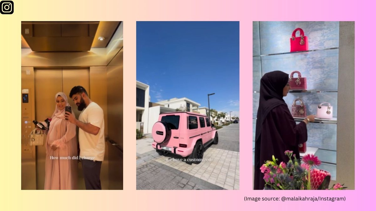Inside Malaikah Raja’s $230,000 Monthly Allowance: A Luxurious Life in Dubai