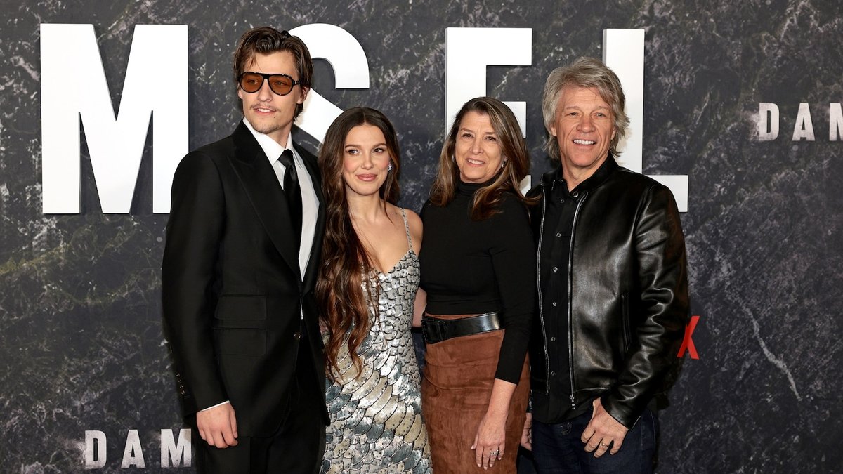Jon Bon Jovi, Son Jake, and Millie Bobby Brown Steal the Show at Miami Open