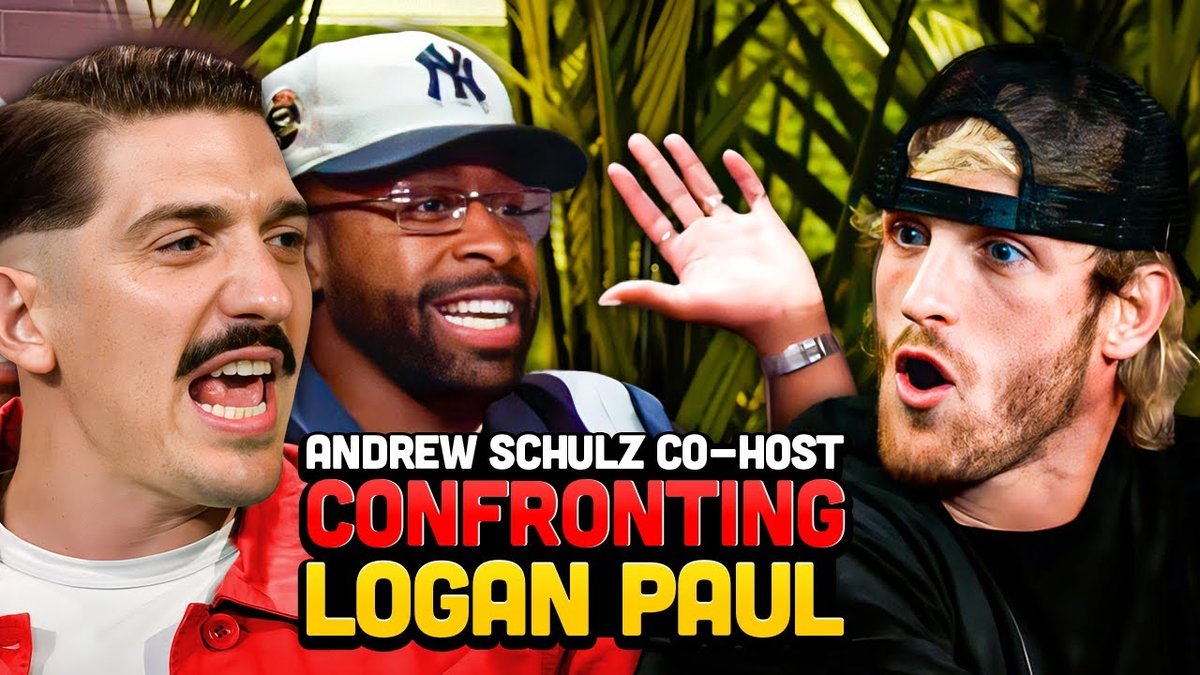 Logan Paul Puts Comedian Andrew Schulz in a Headlock at WWE Raw Madness