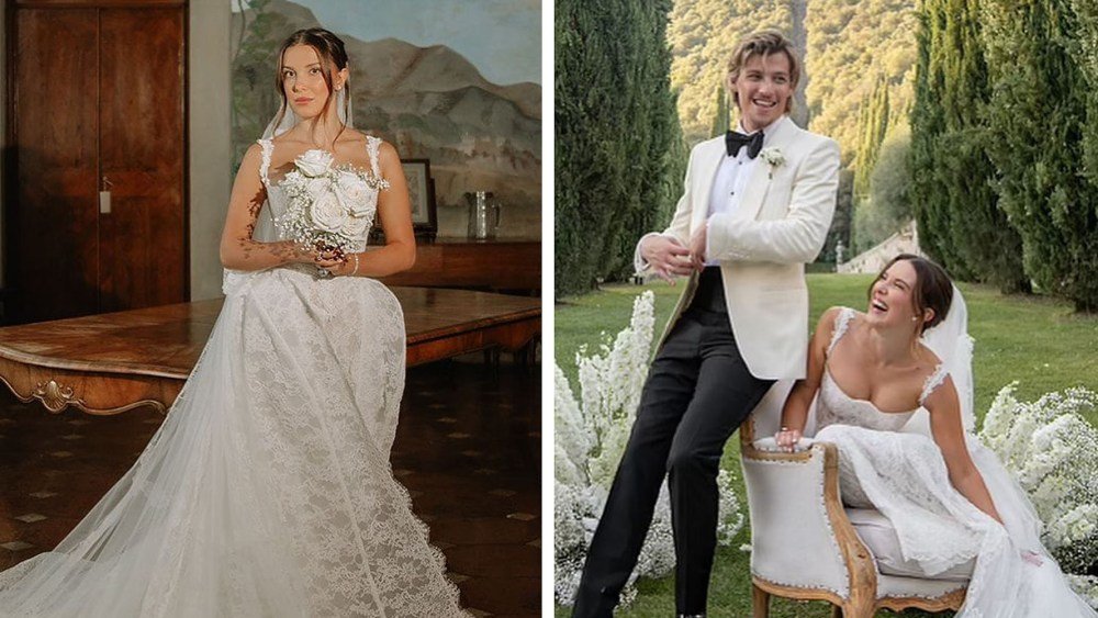 Millie Bobby Brown’s Clever Wedding Dress Ruse Revealed