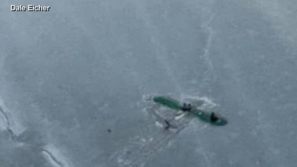 “Miraculous Rescue: Family Found Alive After Plane Crash on Frozen Alaska Lake”
