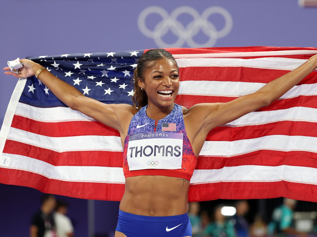 Olympic Star Gabby Thomas Gets Engaged in a Rooftop Romance
