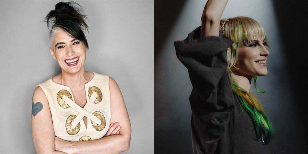Rock Legends Unite: Kathleen Hanna and Hayley Williams Share Feminist Power at the Hall of Fame