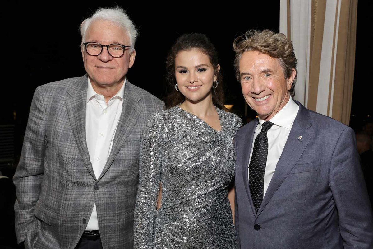 Selena Gomez Delivers SAG Awards Surprise to Steve Martin and Martin Short