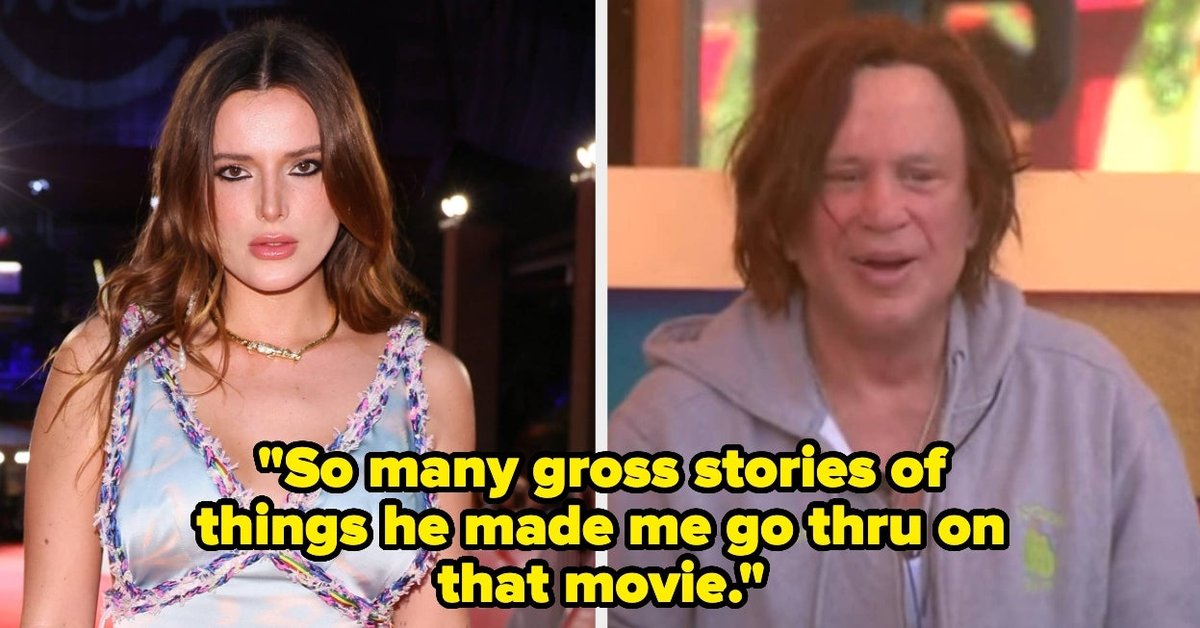 Bella Thorne’s Shocking Claims About Mickey Rourke: A Cautionary Tale of Hollywood Chaos