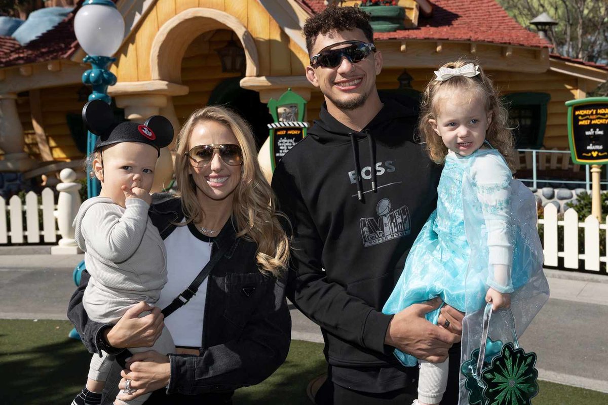 Brittany Mahomes Takes Family to Disneyland: A Magical Day Unveiled!