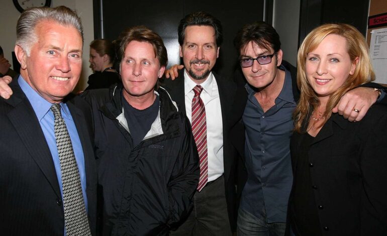 Charlie Sheen Steps Out with Martin and Kids After Sami’s Social Media Jab