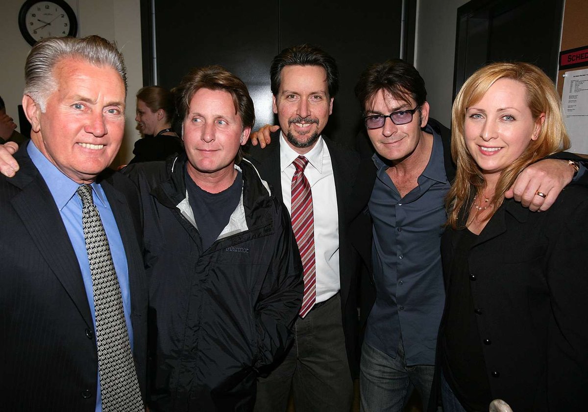 Charlie Sheen Steps Out with Martin and Kids After Sami’s Social Media Jab