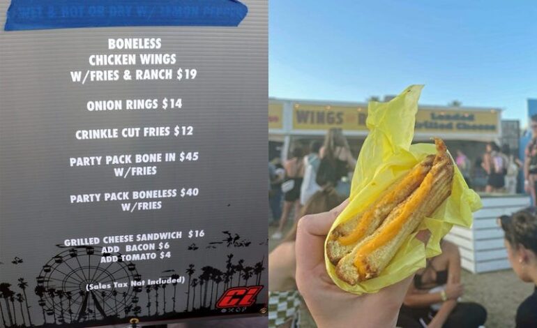 Coachella Festival Food Prices Spark Outrage: Festivalgoers Demand Affordable Options!