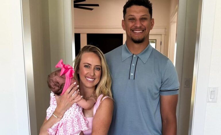 Easter Bliss: Mahomes Family Shares Rare Peek of Baby Golden