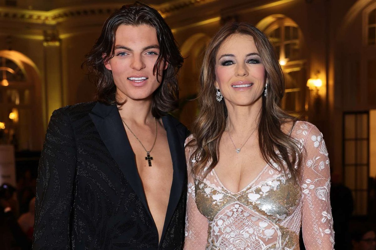 Elizabeth Hurley & Billy Ray Cyrus Spark Sunset Romance