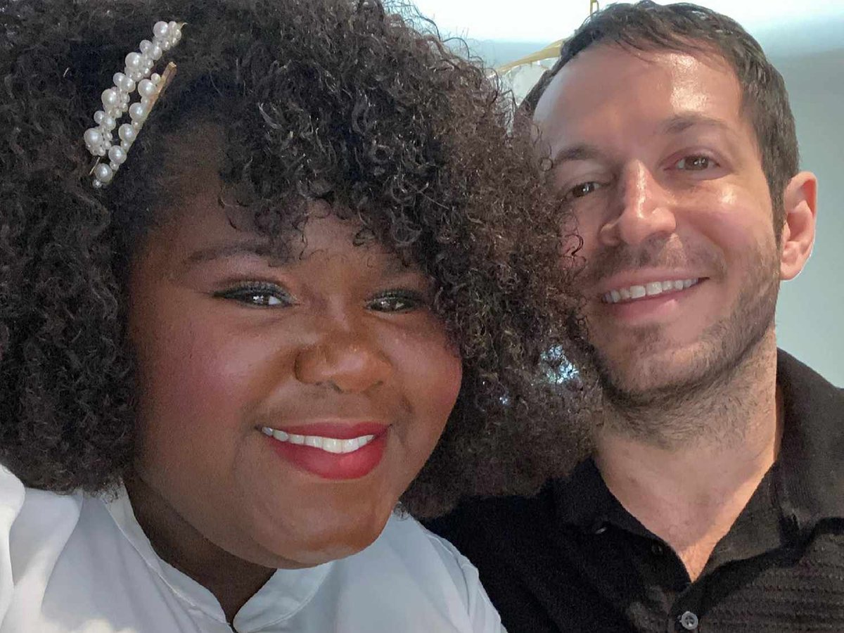 Gabourey Sidibe Reflects on Her Intimate Kitchen Table Wedding with Brandon Frankel