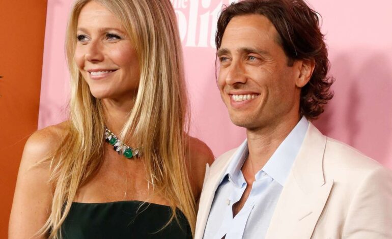 Gwyneth Paltrow and Brad Falchuk Showcase the Art of Blended Family Living
