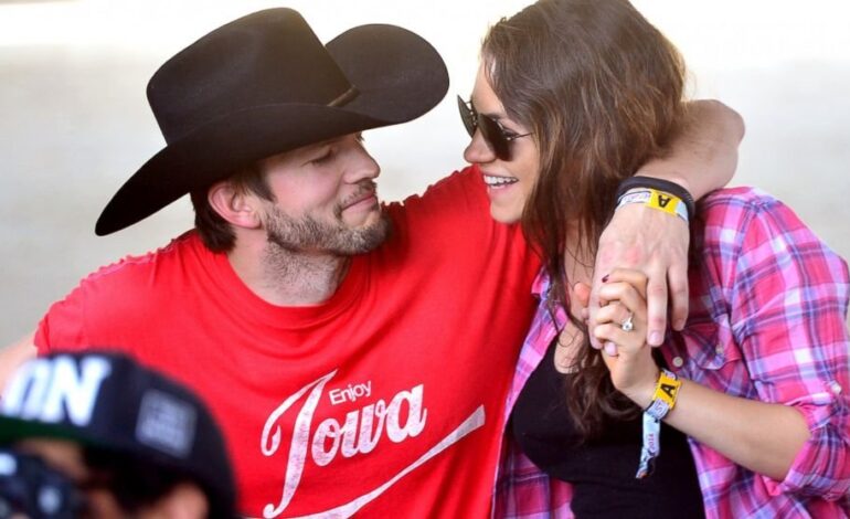 Hollywood Royalty Crashes Country Music Fest: Kutcher and Kunis Steal the Spotlight at Stagecoach