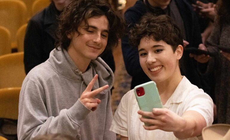 Hollywood’s Golden Boy Returns: Timothée Chalamet’s Nostalgic High School Surprise Sparks Unexpected Chaos