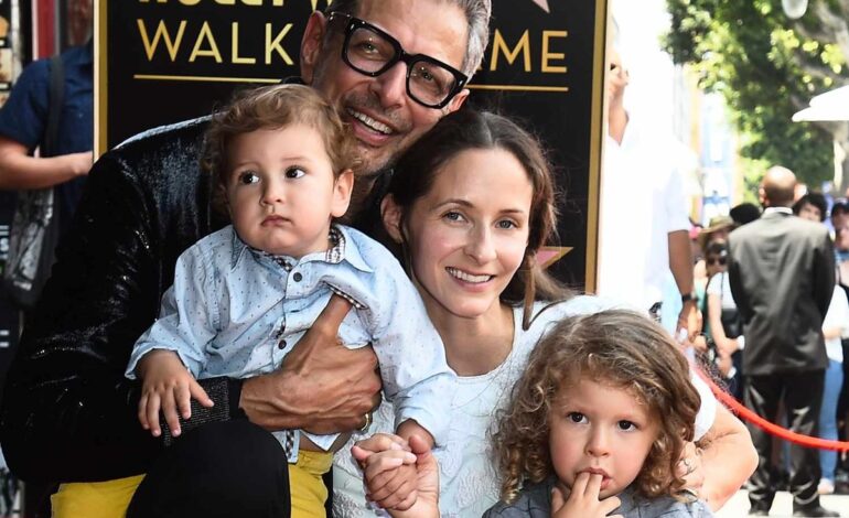 Jeff Goldblum and Family Enjoy Rare Soccer Match Together in Italy