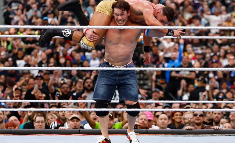 John Cena Clinches 17th WWE Title With Travis Scott’s Surprise Assist