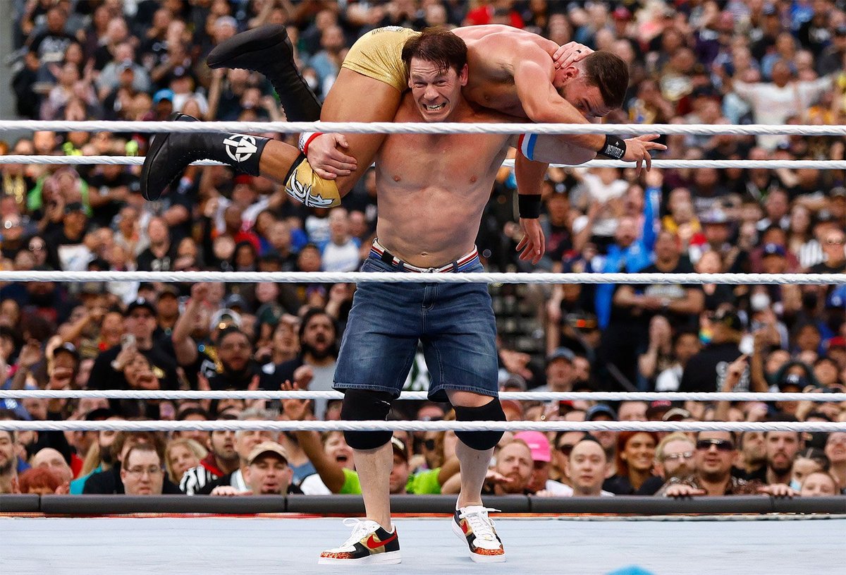 John Cena Clinches 17th WWE Title With Travis Scott’s Surprise Assist