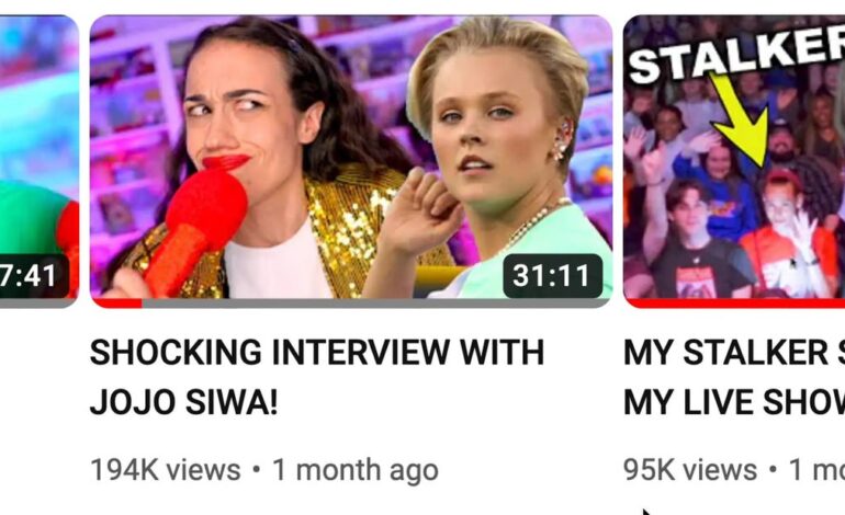 JoJo Siwa Reveals Horrifying Stalker Trauma: A Disturbing Childhood Nightmare Exposed