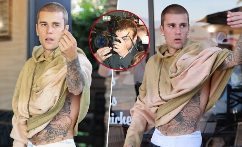 Justin Bieber’s Explosive Paparazzi Showdown: Hollywood’s Most Heated Celebrity Clash Revealed