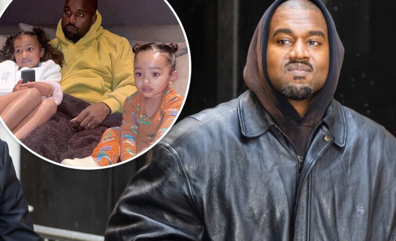Kanye West Saw Son Saint This Year—Court Records Contradict His Complaints