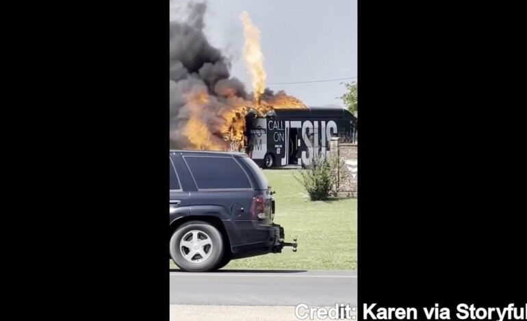 Louisiana’s Jesus Bus Goes Up in Flames: A Sign of the Times?