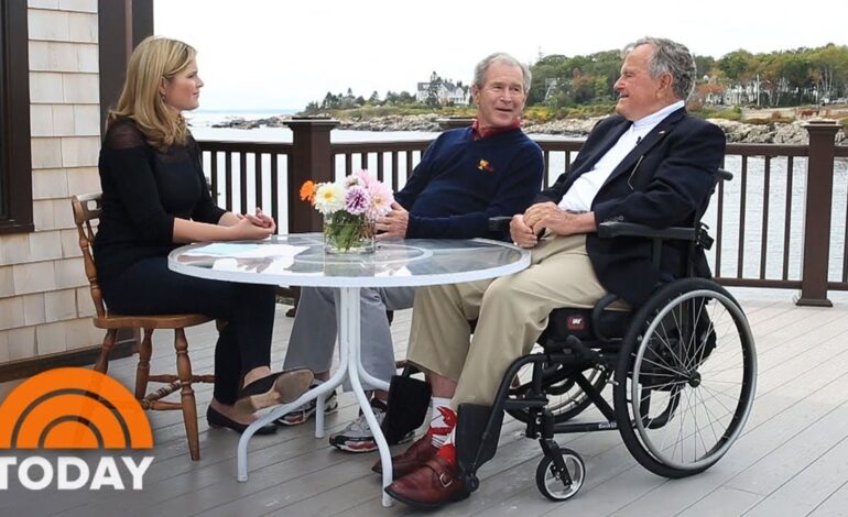 Mila Hager’s Artistic Talent Shines with a Masterpiece from ‘Jefe’ George W. Bush