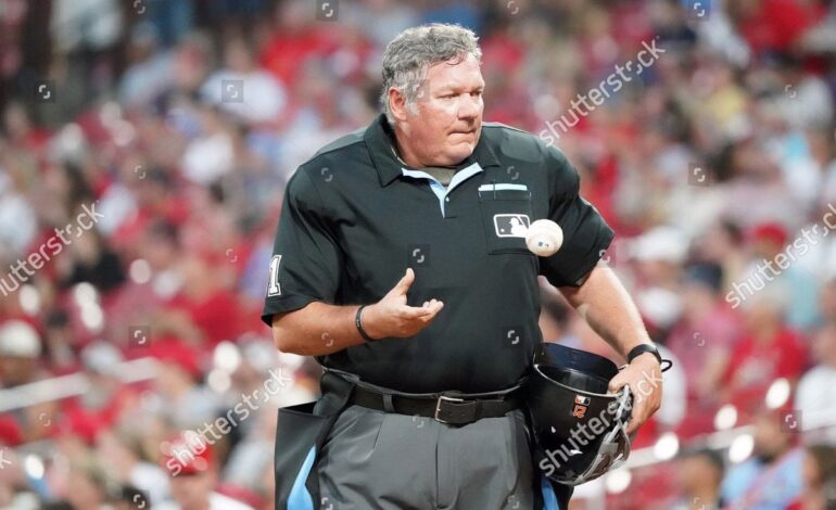 MLB Umpire Hunter Wendelstedt Takes a Line Drive to the Head—A Lesson in Unintentional Comedy