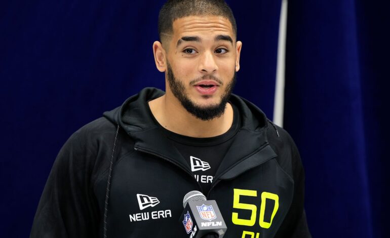 NFL Draft Turns Romance: Detroit Lions Star’s Surprise Proposal Steals the Spotlight