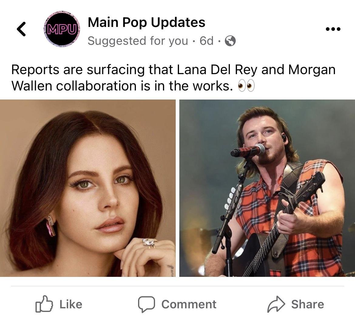 Pop Royalty Collide: Lana Del Rey and Morgan Wallen’s Unexpected Kiss Sparks Viral Moment
