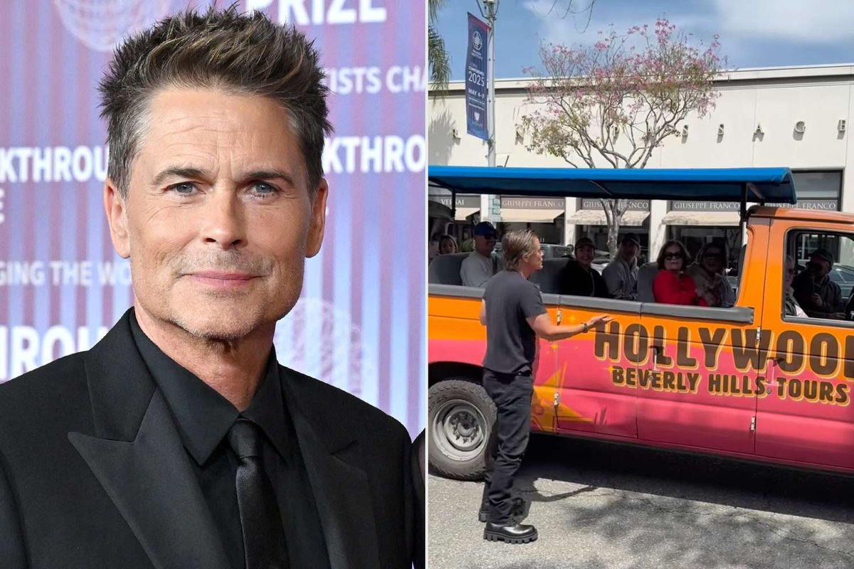 Rob Lowe Fires Back at Tour Guide Over John Stamos Mix-Up