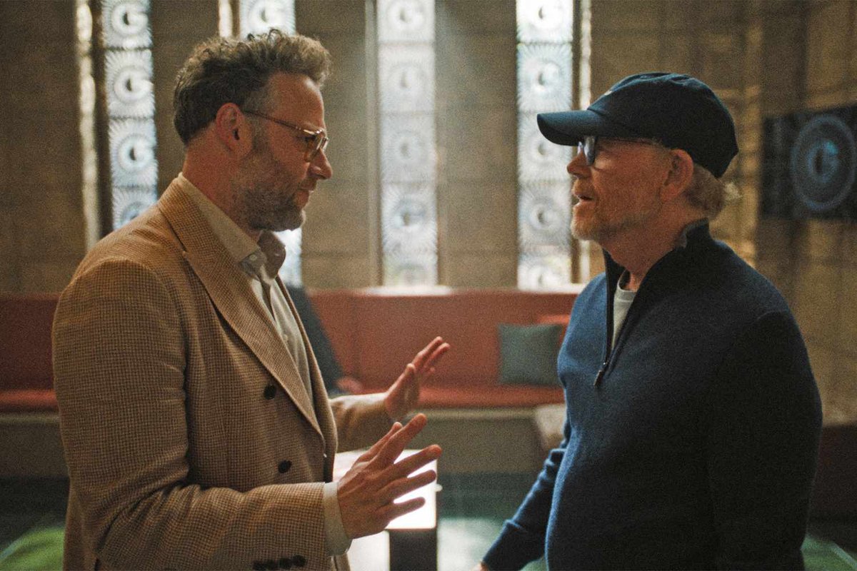 Seth Rogen Reveals Ron Howard’s Hilarious Cameo in “The Studio” Was a Stroke of Genius