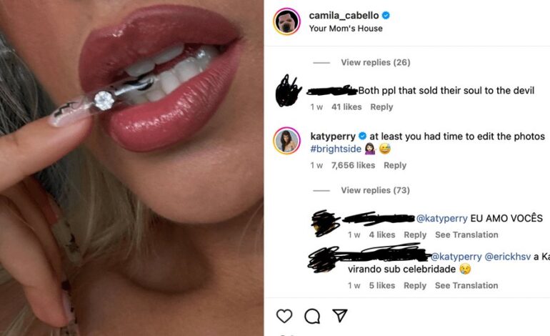 Space, Sass, and Serious Shade: Camila Cabello Roasts Katy Perry’s Cosmic Tour Promo