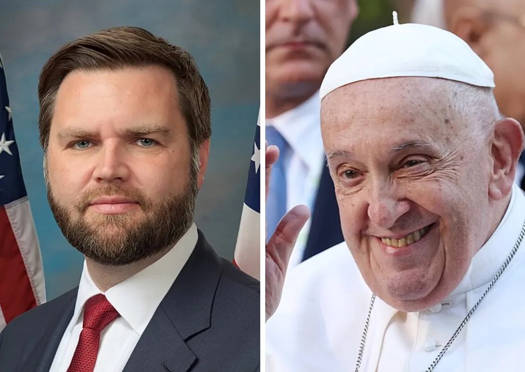 Vance Flags Pope Francis’s Frailty a Day Before His Passing