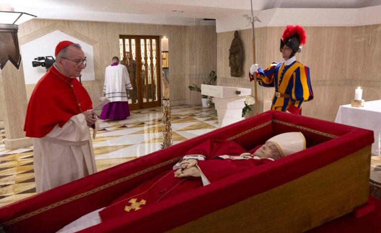Vatican Unveils Open-Coffin Images of Late Pope Francis