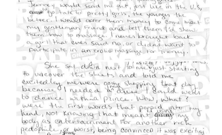 Virginia Giuffre’s Family Shares Heart-Wrenching Journal Entry After Tragic Loss