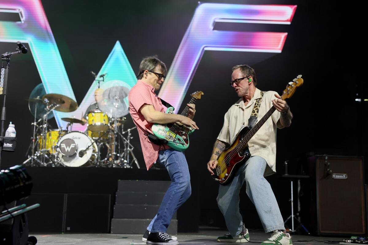 Weezer’s Scott Shriner Hits Coachella Amid Domestic Chaos