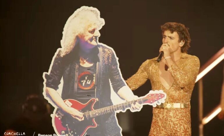 When Benson Boone Met Brian May (Sort Of) at Coachella
