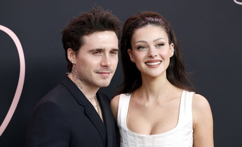 When Fashion Meets Love: Brooklyn Beckham and Nicola Peltz’s Matching Moments on Their 3rd Anniversary