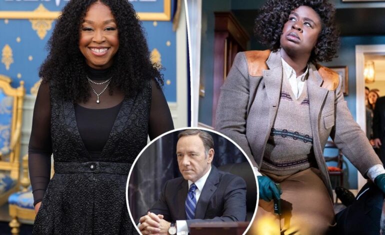 Why Shonda Rhimes Almost Turned the White House into a Dark Kevin Spacey Mystery