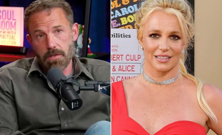 Ben Affleck Opens Up on Britney Spears’ Fame Nightmare